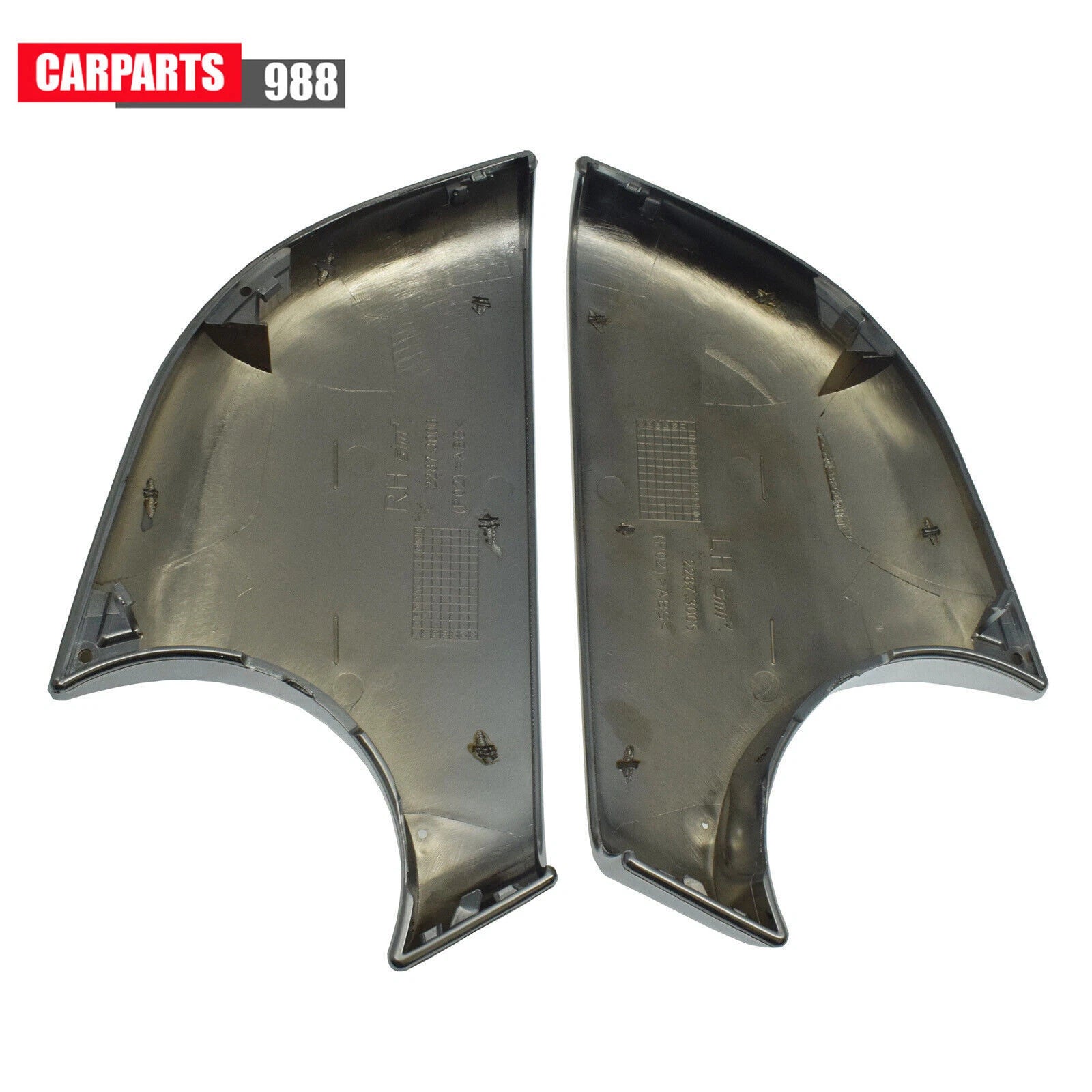 Left Right Rearview Door Mirror Cover Holder Lower For 2017-2022 Tesla Model 3 6B93BC-57