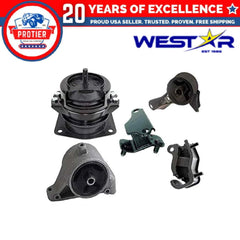 Fits 2001-2002 Acura MDX 3.5L Motor & Transmission Mount Full Set 5PCS 6B93BC-57