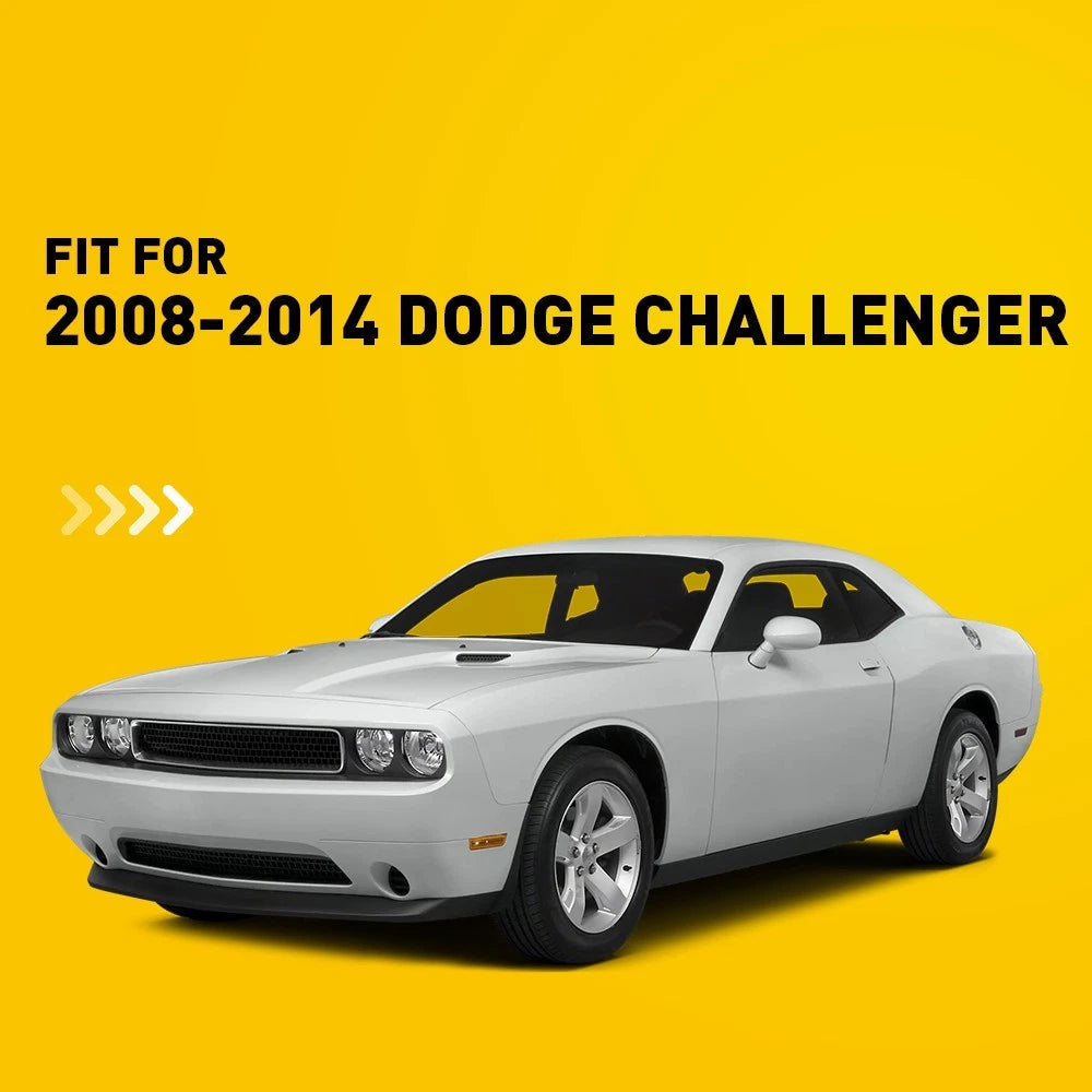 For 2008-2014 Dodge Challenger 2X Amber Lens Front Bumper Side Marker Lights EOA 6B93BC-57