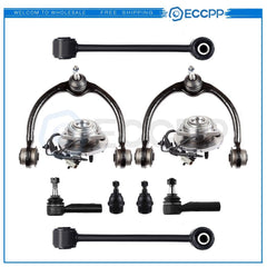 10pcs For 2005-2010 Jeep Grand Cheroke Wheel Hub Bearing Assembly Suspension Kit 6B93BC-57