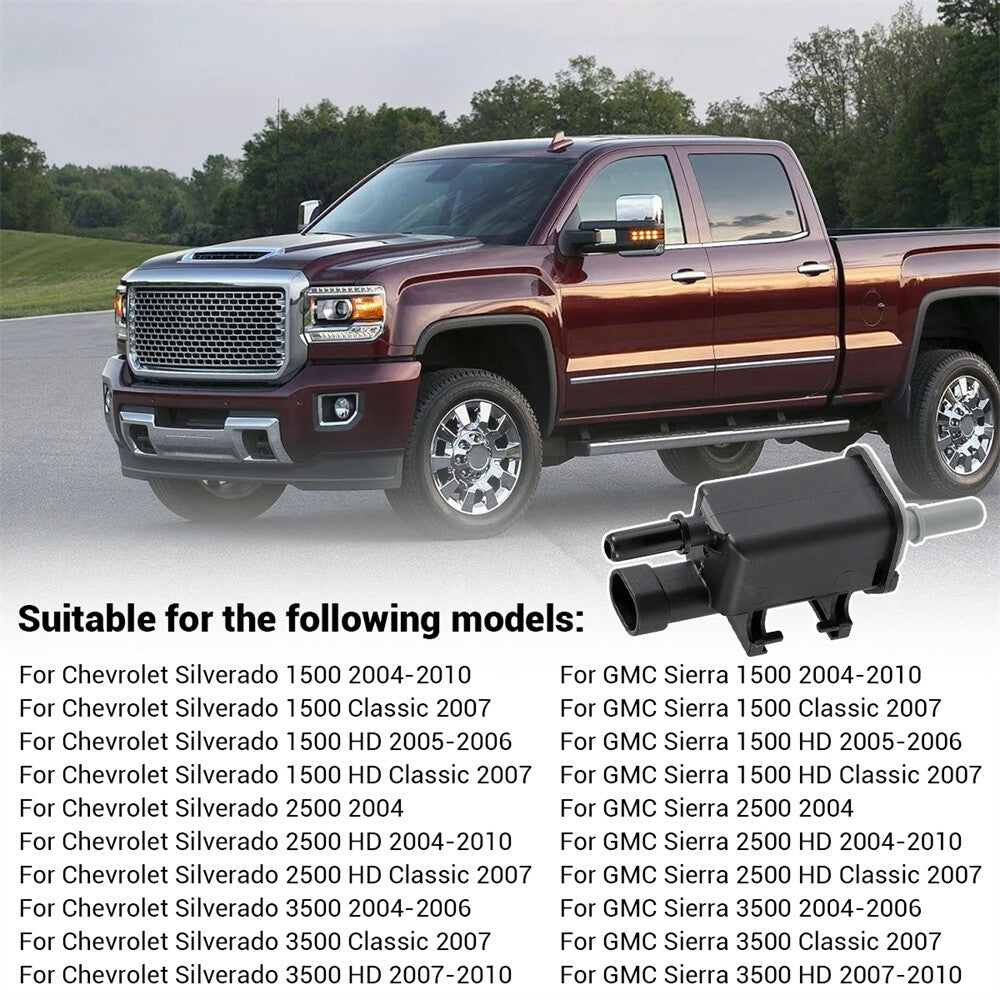 For 2007-2013 Chevy Silverado Vapor Canister Purge Solenoid Vent Control Valve A 6B93BC-57