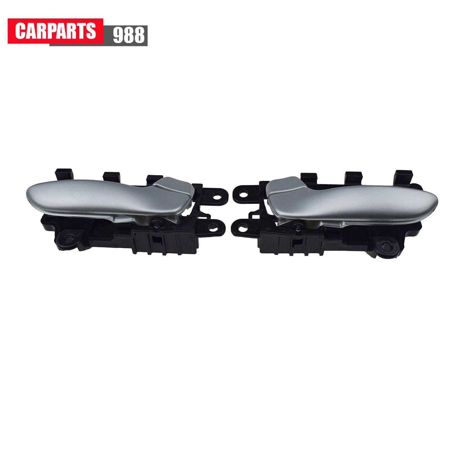 for Kia Forte Cerato 2014-2018 Set of 2 Interior Chrome Door Handle Left Right 6B93BC-57