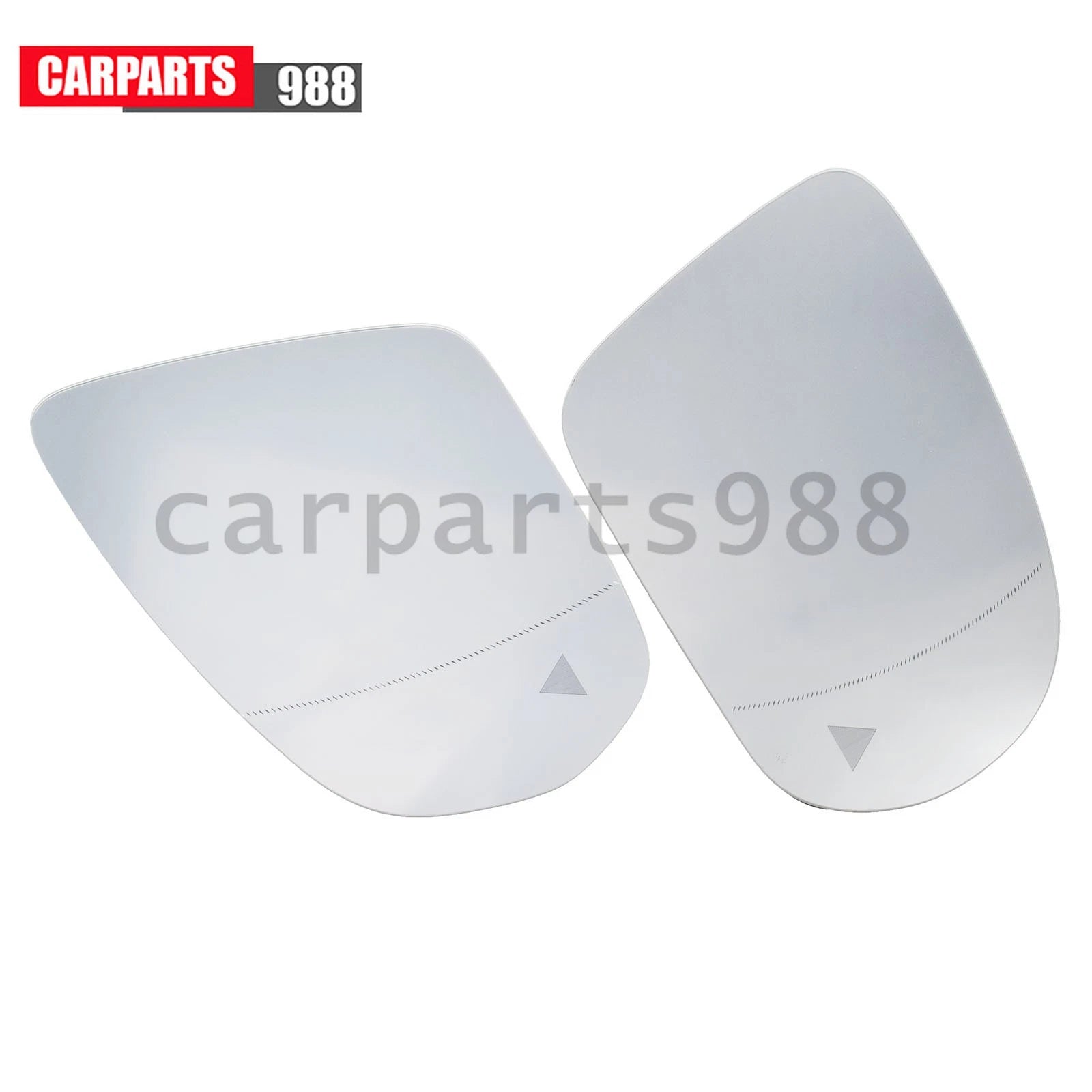 2Pcs Left Right Mirror Glass Heated w/ Blind Spot For Mercedes W205 S205 W222 6B93BC-57