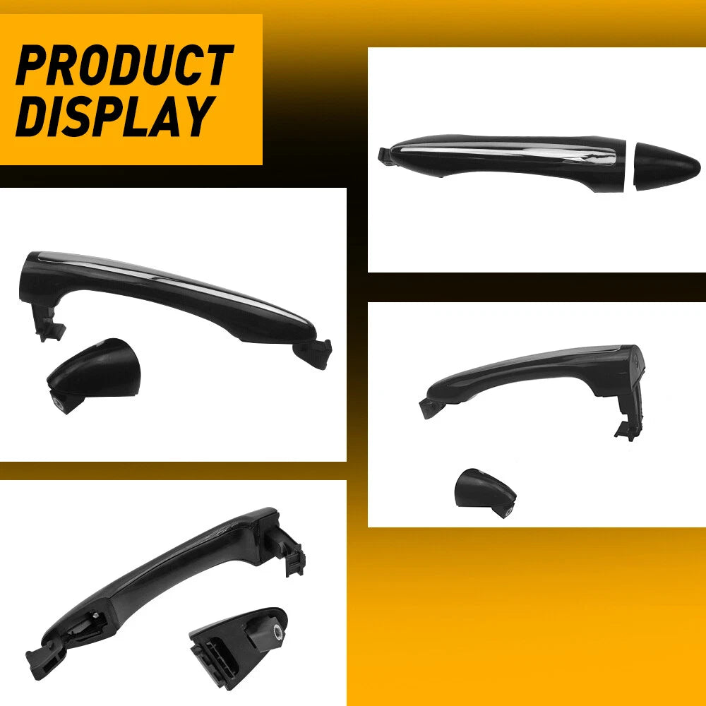 2X Exterior Door Handle Rear & Left Right Side For 2014-2018 Kia Forte Cerato 6B93BC-57