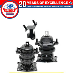 Fits 2005-2006 Honda Odyssey 3.5L i-VTEC AUTO FR RR Motor & RR Trans Mount 3pc 6B93BC-57