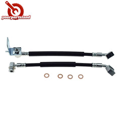 2Pc Front Pair Brake Hydraulic Hose for Ford Explorer Ranger Mazda B3000 Mercury 6B93BC-57