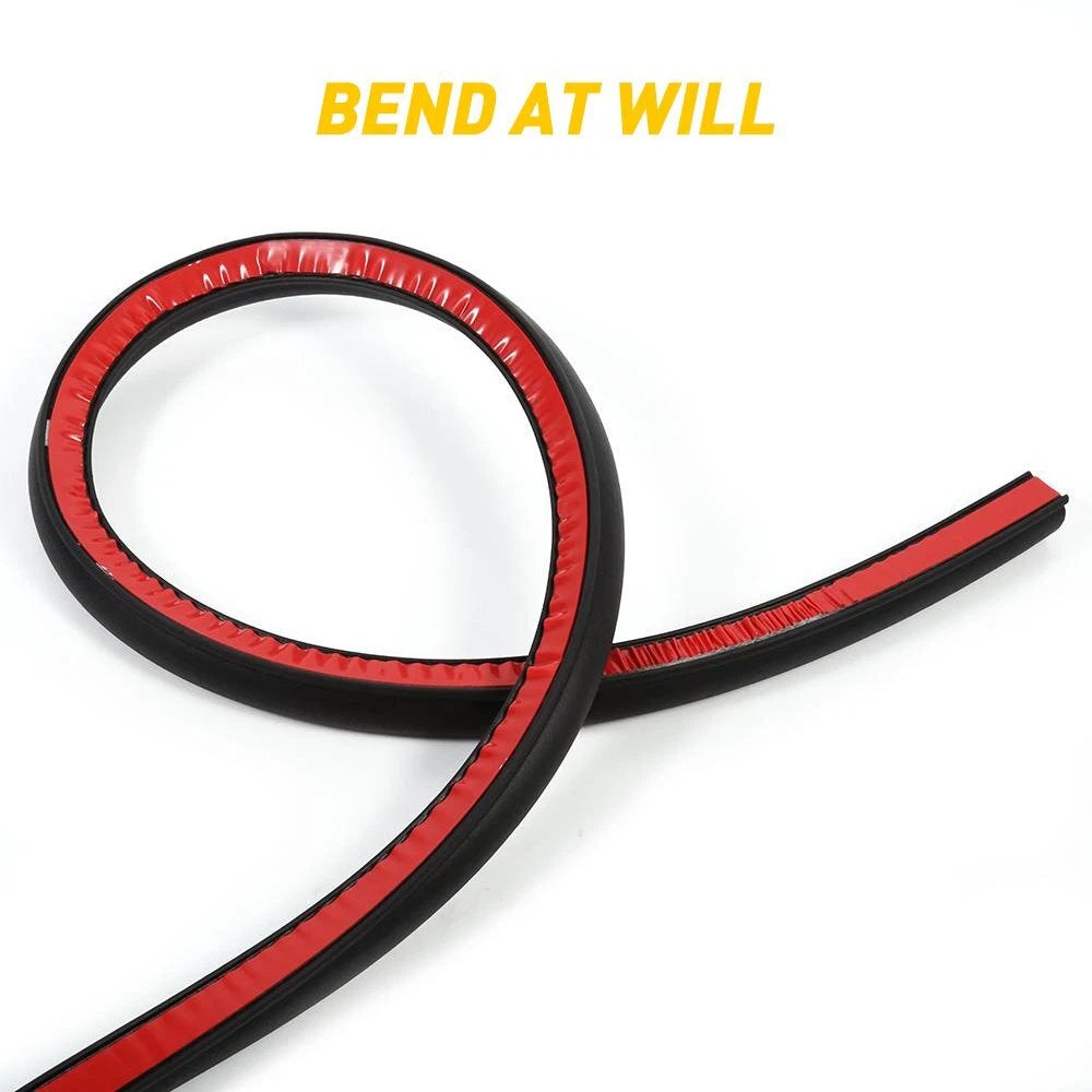 Universal Weatherstrip Small D-shape Car Door Rubber Weather Seal Hollow Strip 6B93BC-57