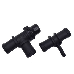 2 Pcs Car Heater Hose Tee KH623 for 2010-2013 Ford Transit Connect 9T1Z18472C 6B93BC-57