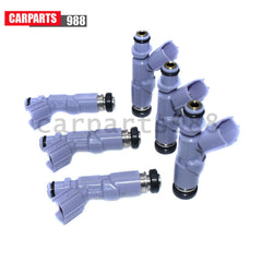 6x Fuel injectors 23250-70120 For Toyota Verossa Altezza Mark2 Crown IS200 / 300 6B93BC-57