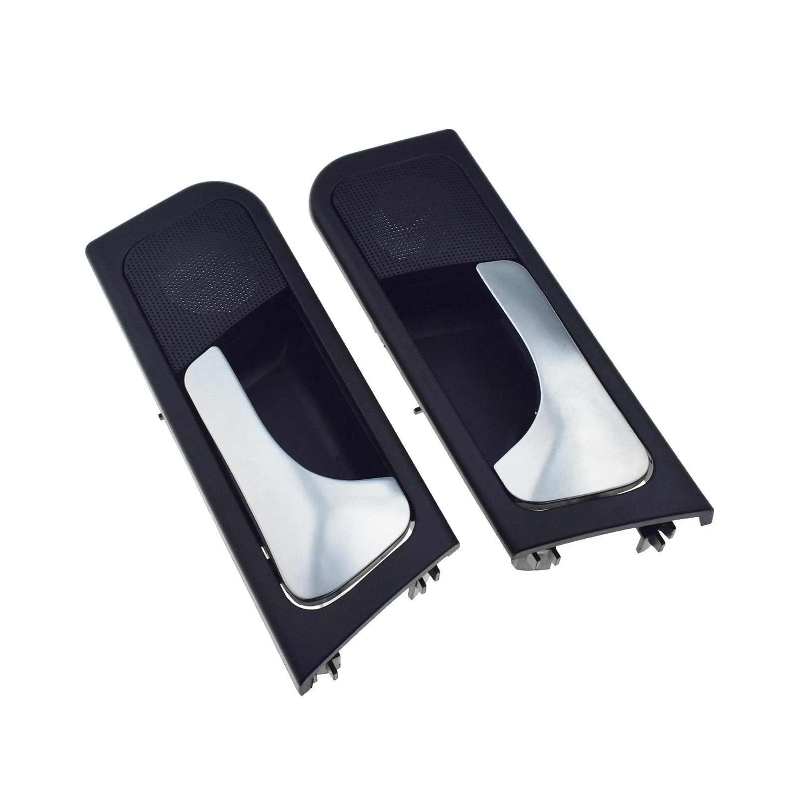 Pair Inner Door Handle Chrome with Black Trim For Suzuki Forenza Optra 2004-2008 6B93BC-57