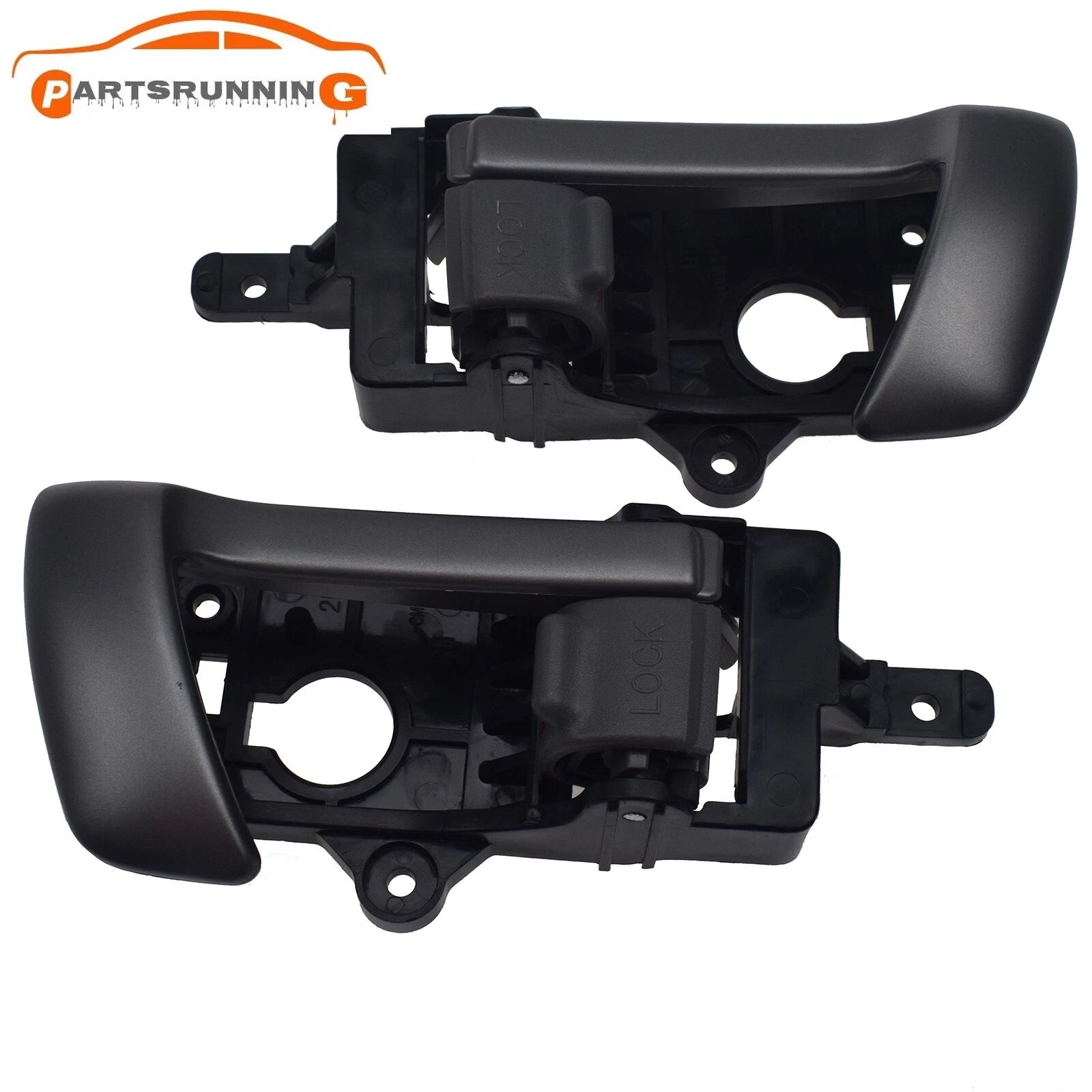 Front/ Rear Gray Right Left Interior Door Handle For 2007-2012 Hyundai Santa Fe 6B93BC-57