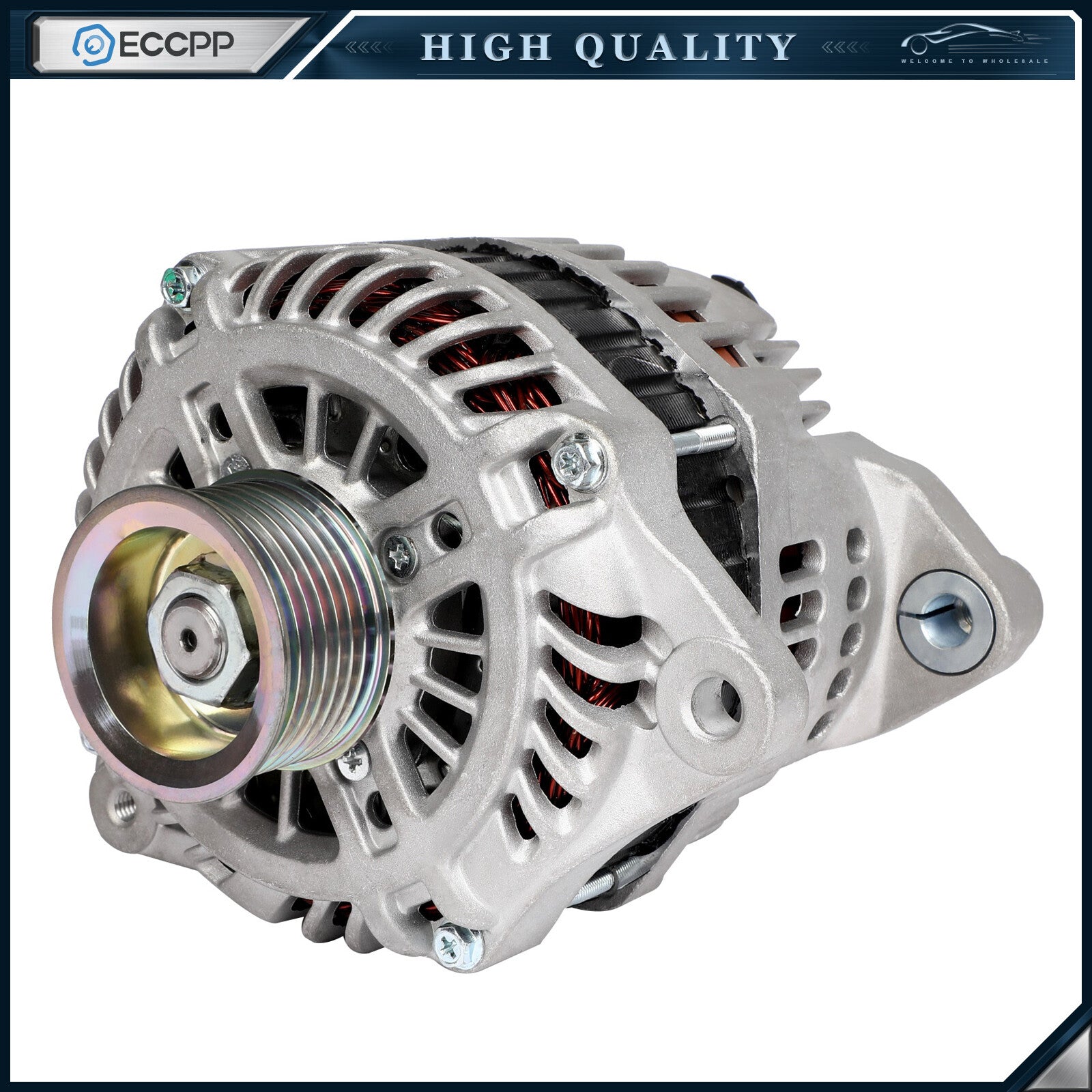 ECCPP Alternator for Infiniti G35 2007 2008 3.5L,G37 2008-2010 3.7L A003TJ1991 6B93BC-57