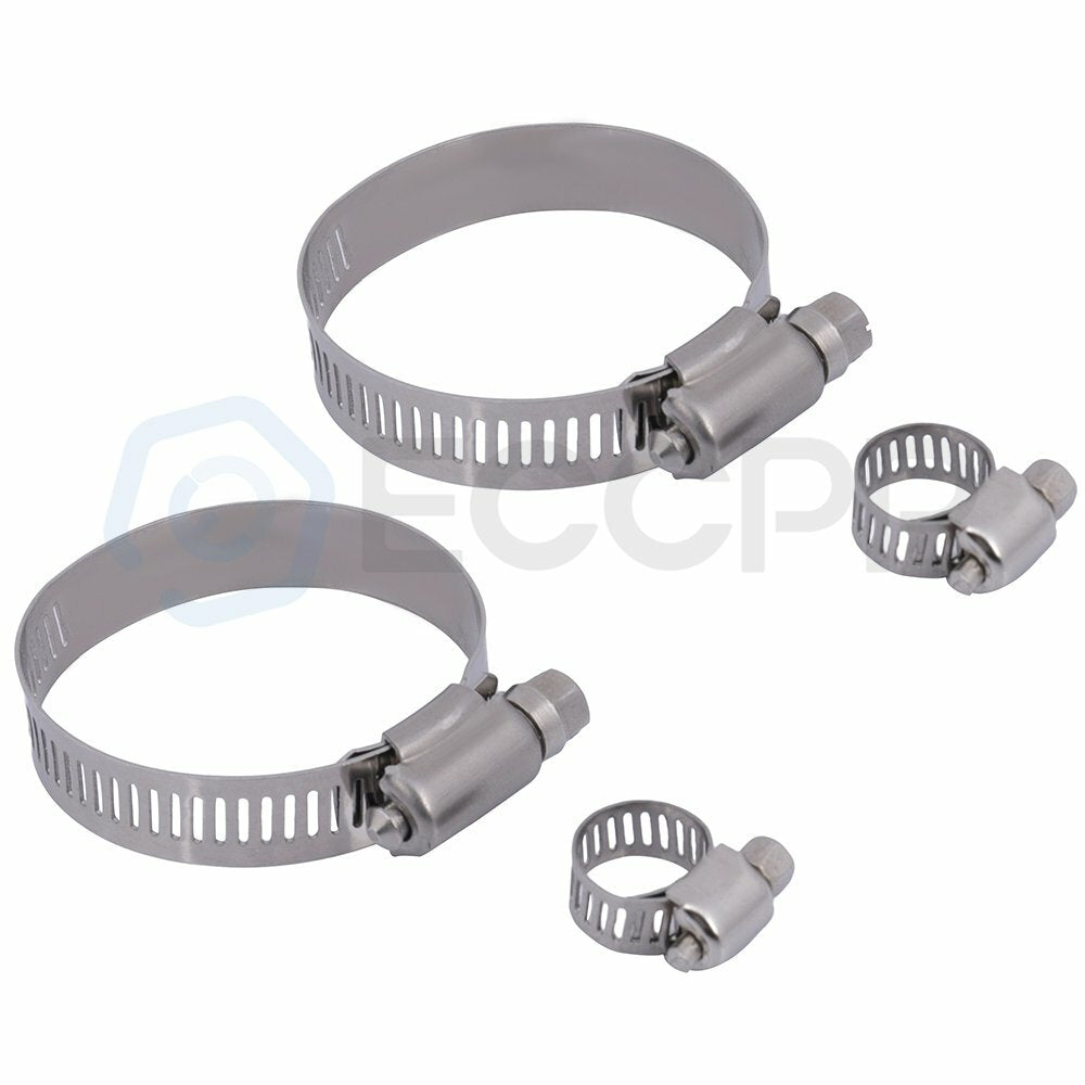 Condenser 3246 with Universal Oil Hose Clamps Kit for 2005-2010 Honda Odyssey 6B93BC-57