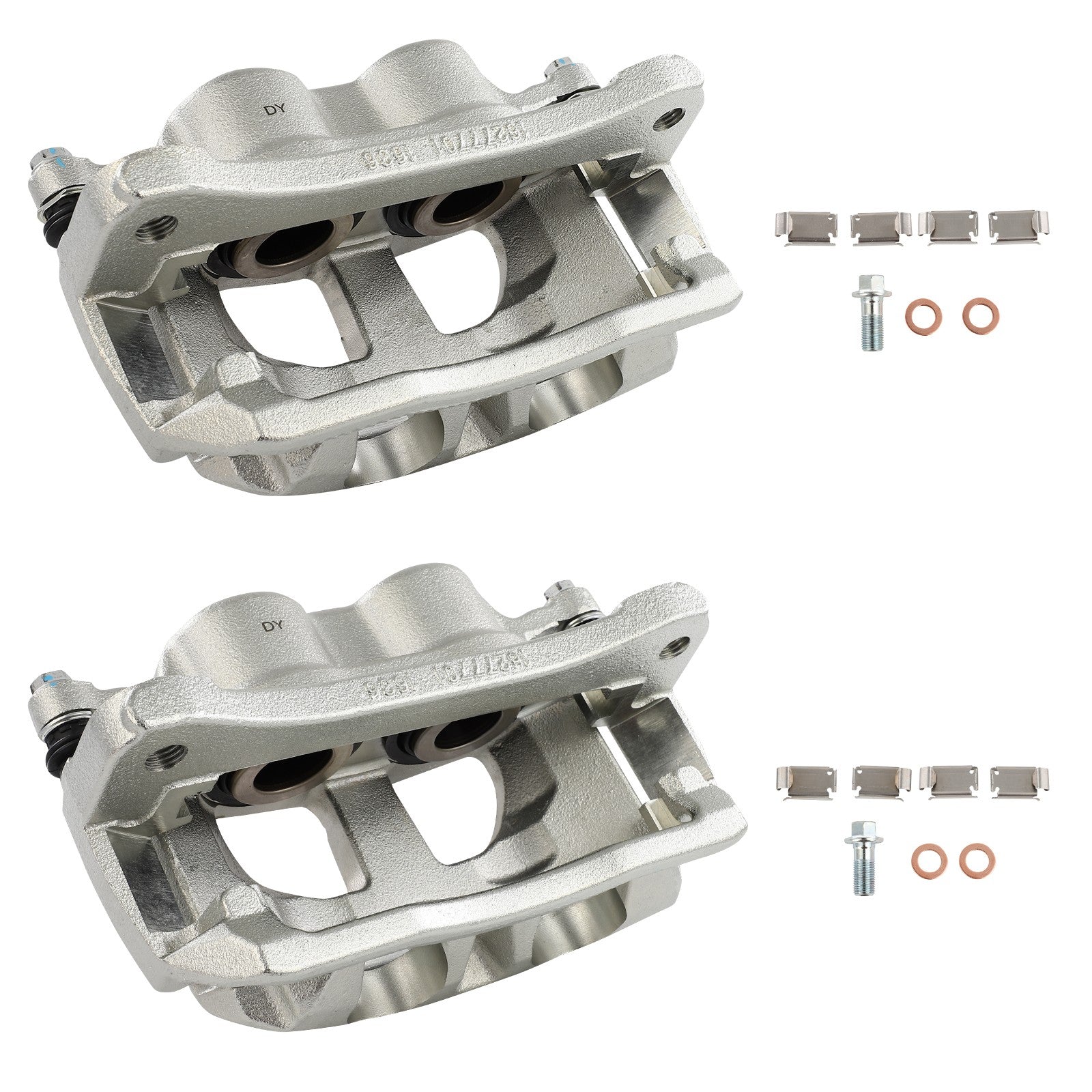 Rear Brake Calipers 2Pcs  For 2009-2010 Dodge Ram 3500 2011-2018 Ram 3500 6B93BC-57