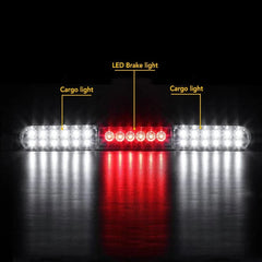 For 1997 - 2003 F150 Ford Black/Smoked LED 3rd Tail Brake Light Third Stop Lamp 6B93BC-57