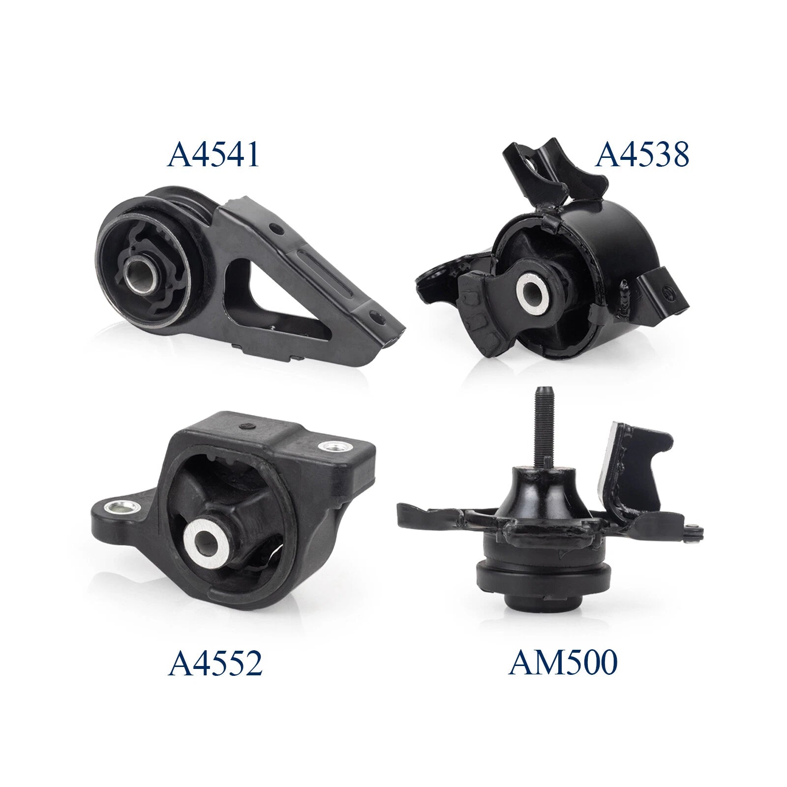Engine Mount Set compatible with Honda 2007-2008 Fit l4 1.5L 6B93BC-57