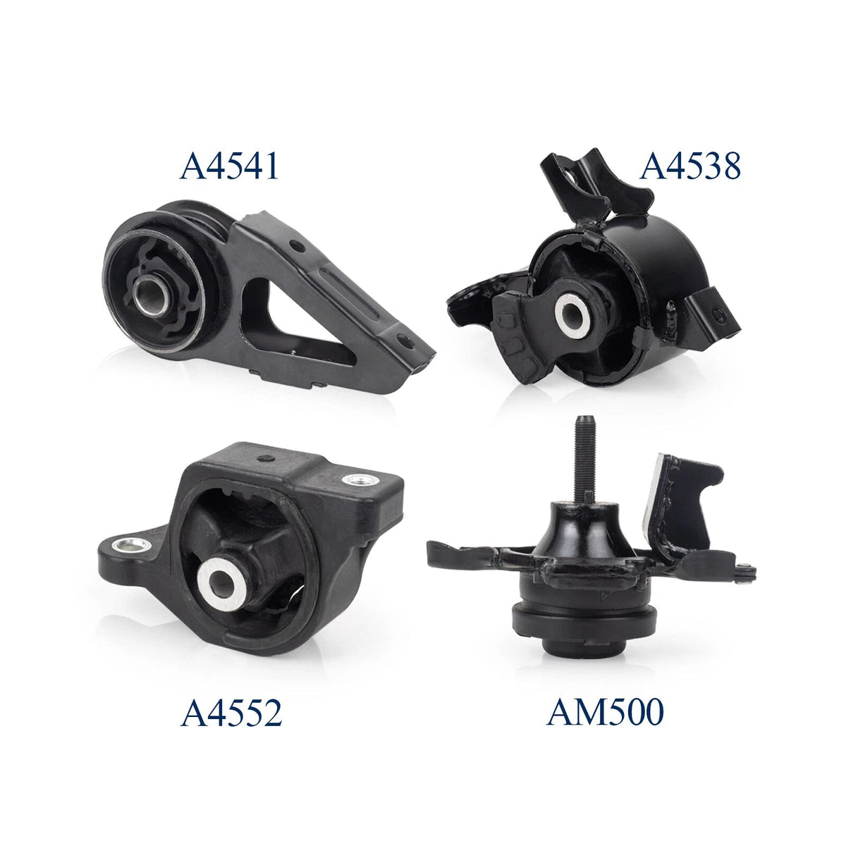 Engine Mount Set compatible with Honda 2007-2008 Fit l4 1.5L 6B93BC-57
