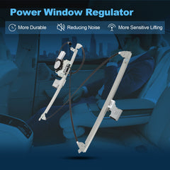 For 2004 Chevy GMC Cadillac Power Window Regulator & Motor Rear Driver Side Left 6B93BC-57