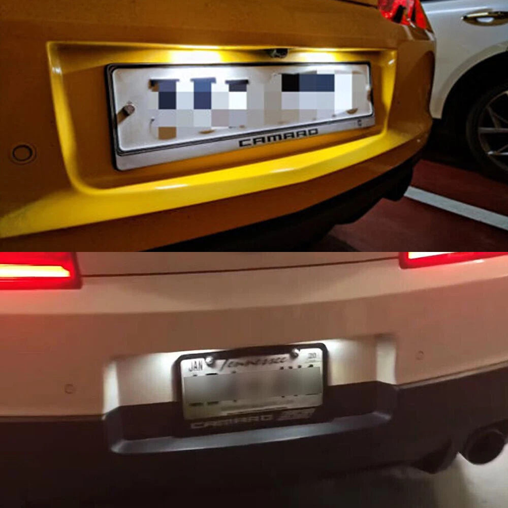 LED License Plate Light For Chevy Corvette Cadillac Buick Acadia GMC 2012 -2020 6B93BC-57