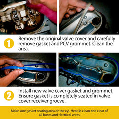 Valve Cover Gasket Set For Dodge Grand Caravan Journey 3.6L DOHC 24V 2011-2016 A 6B93BC-57
