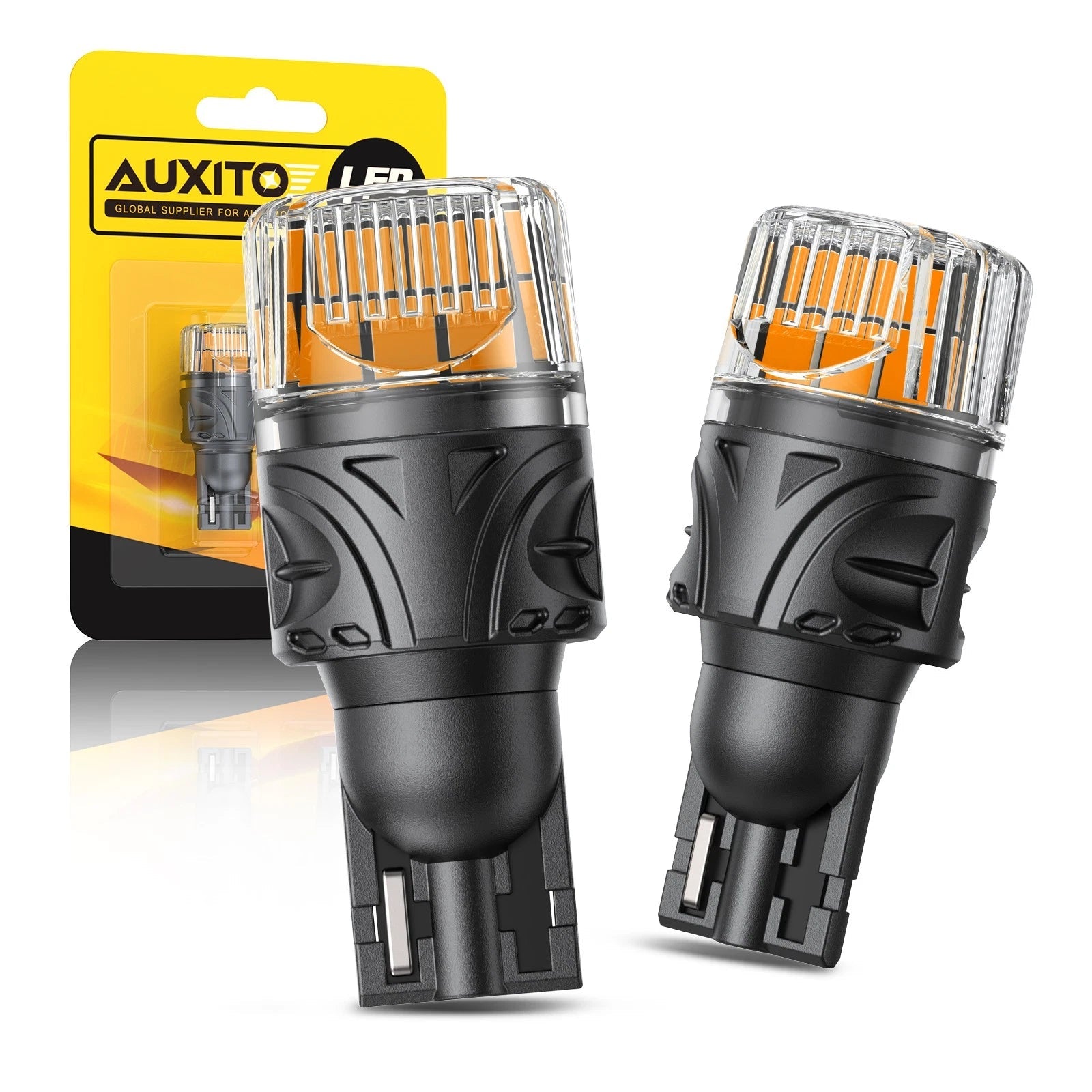 AUXITO LED Backup Reverse Light Bulb 921 912 T15 Super Bright Amber Error Free A AUXITO