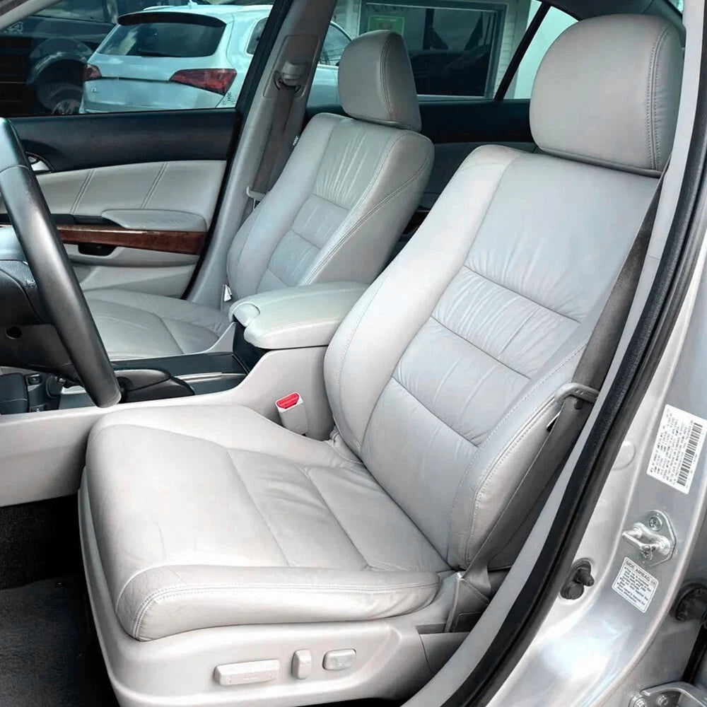 FOR 2008-2012 Honda Accord Leather Center Console Armrest Lid Cover Trim Gray EA 6B93BC-57