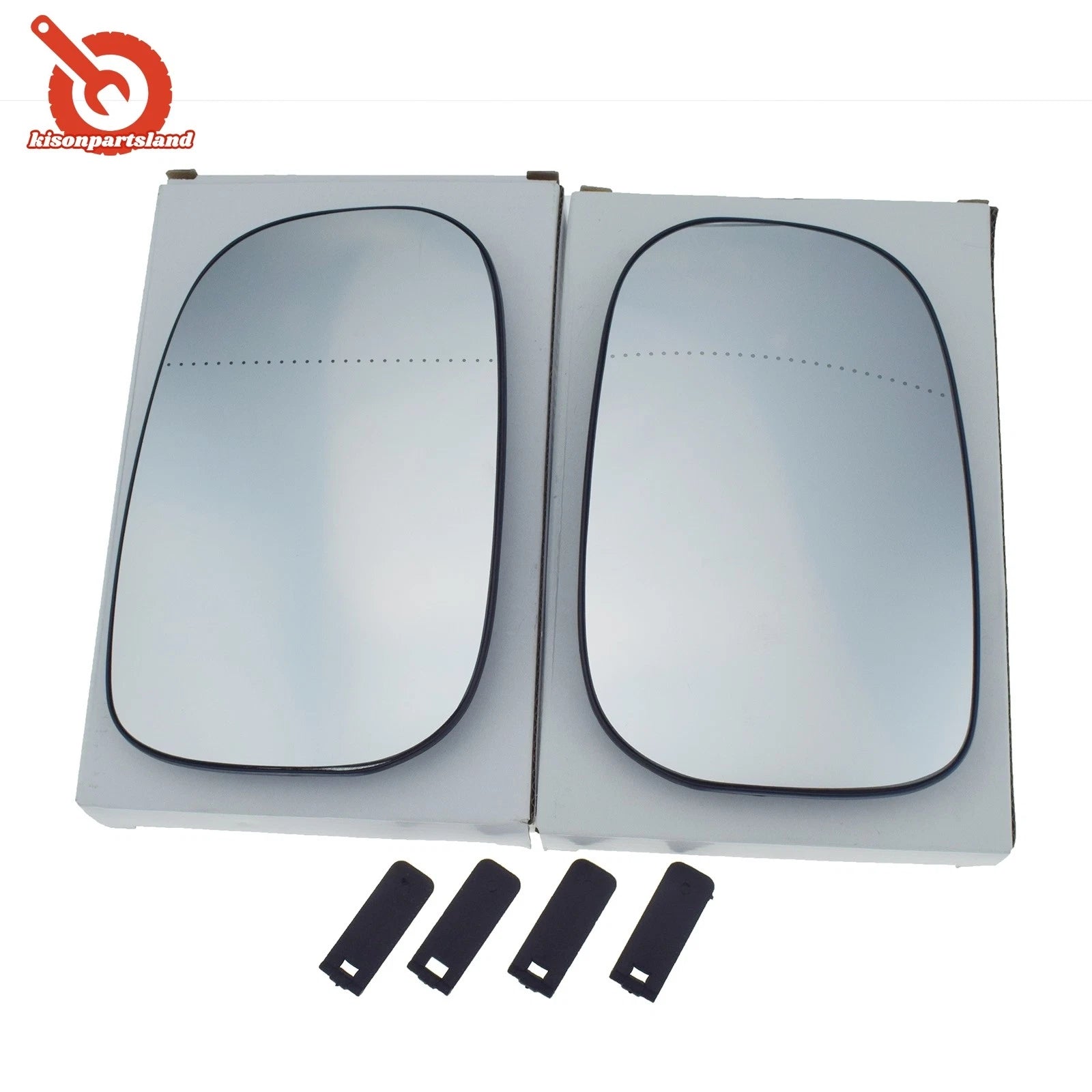 Left Right Heated Mirror Glass w/ Backing for Volvo S80 V60 C30 C70 V70 30762571 6B93BC-57