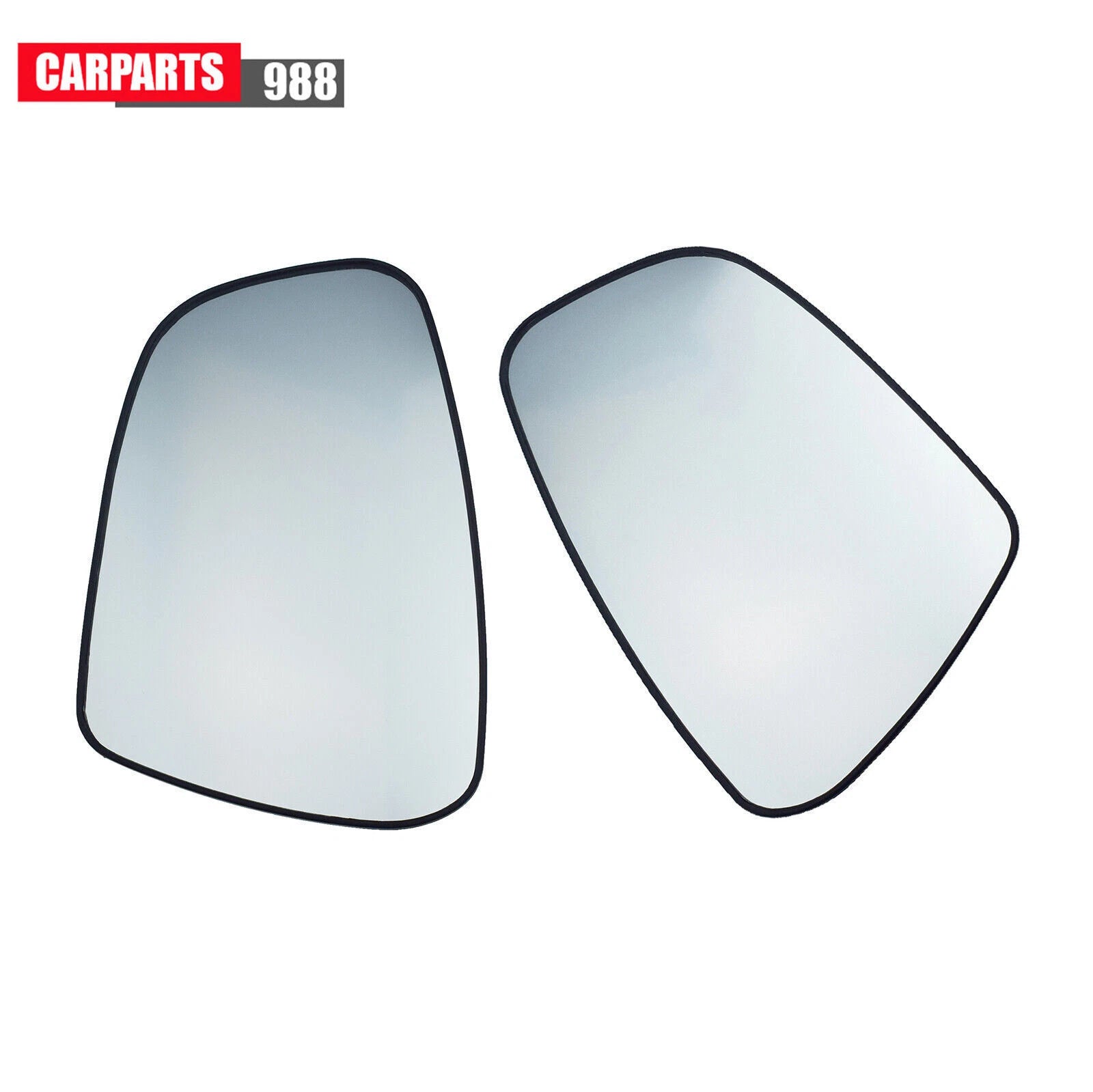 Left Right Non-Heated Mirror Glass w/ Base For 2014-2018 Kia Forte Sedan Forte5 6B93BC-57