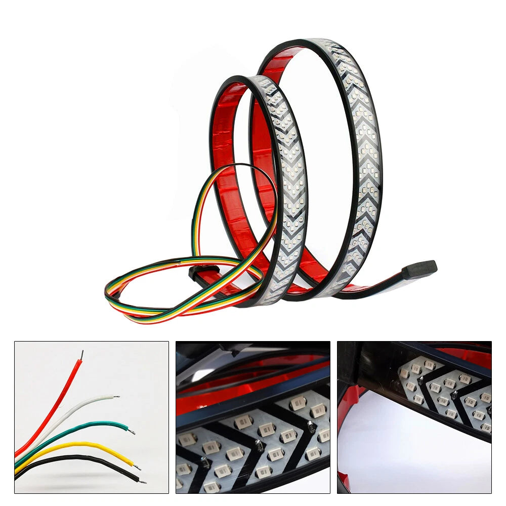 60" Truck Tailgate LED Light Bar Brake Turn Signal Stop Tail Strip EOA 6B93BC-57