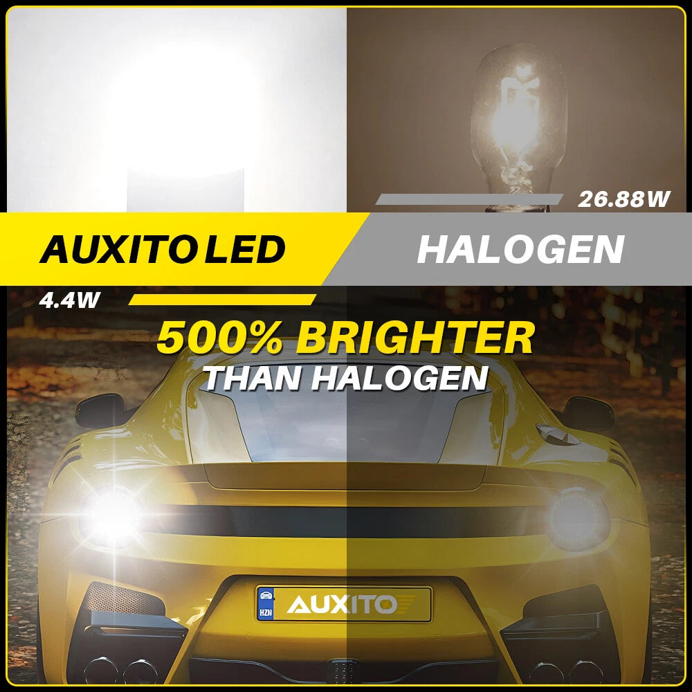 AUXITO LED Reverse Back Up Light Bulb 921 912 W16W T15 916 Super White BRS EOA AUXITO