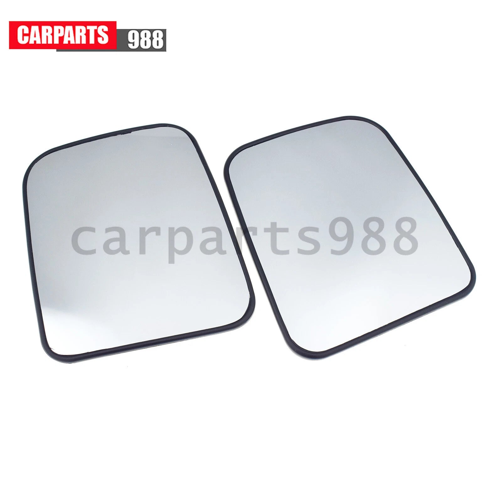 Left Right Mirror Glass Heated w/ Backing For Nissan Pick-up Patrol Y61 Navara 6B93BC-57