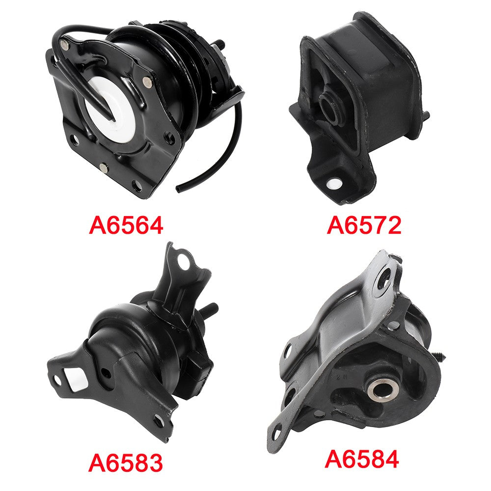 ECCPP 4Pcs Motor & Trans Mount For 1998 1999 2000 2001 2002 Honda Accord 2.3L 6B93BC-57