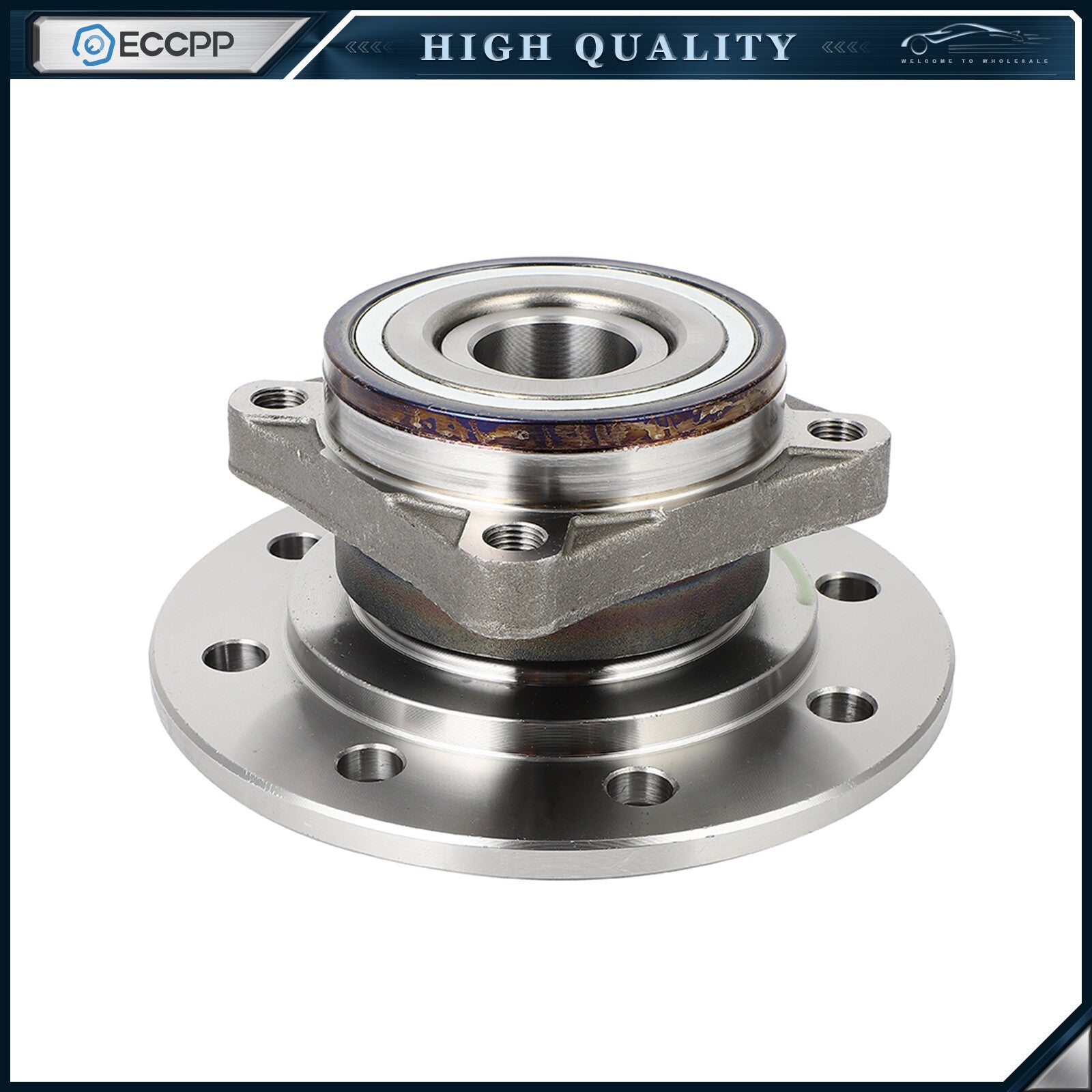 1Pc Wheel Hub Bearing Assembly Front For Dodge Ram 3500 4WD 1994 1995 1996 1997 6B93BC-57