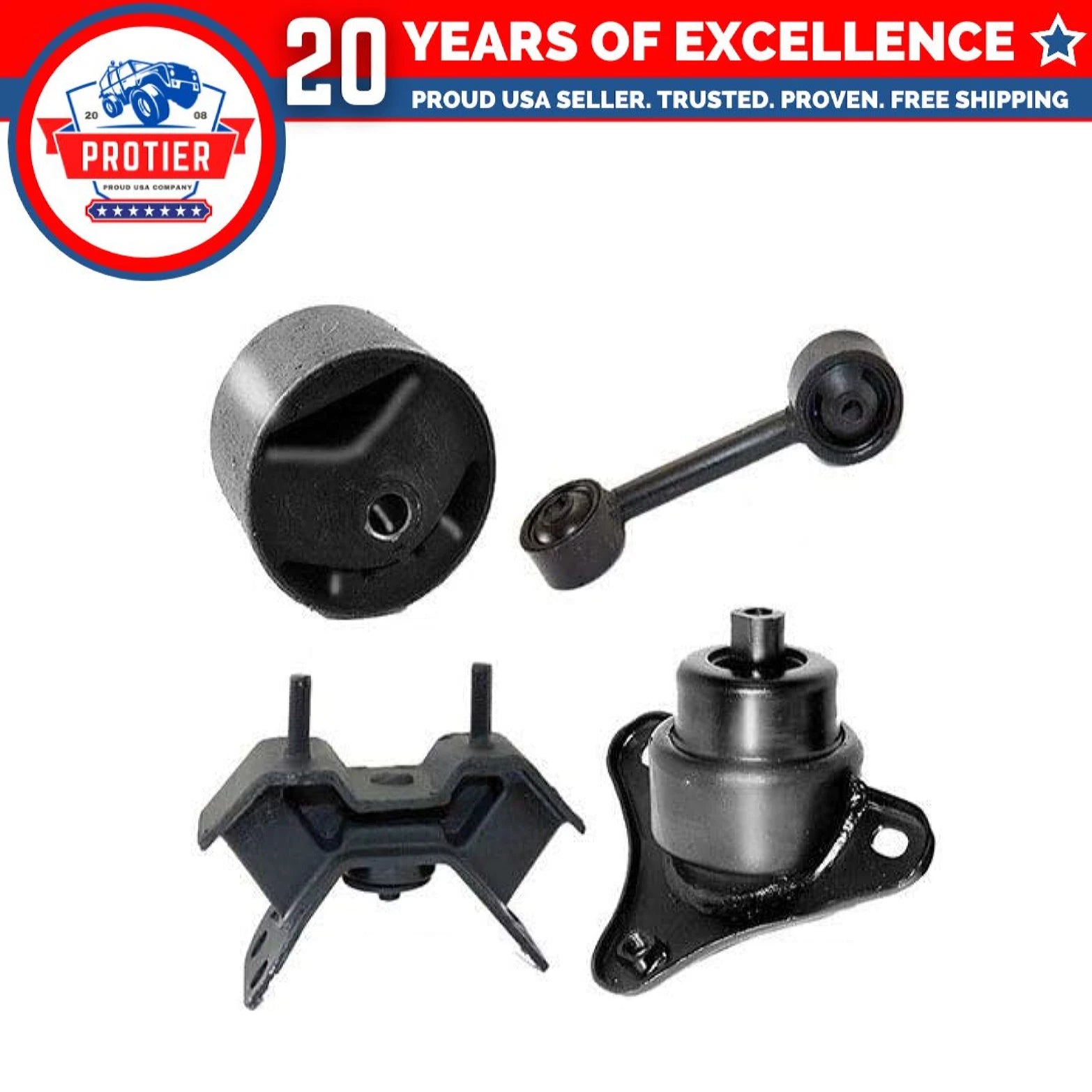 Fits 1992-1993 Toyota Camry 3.0L AUTO Trans Motor & Torque & Trans Mount Set 6B93BC-57