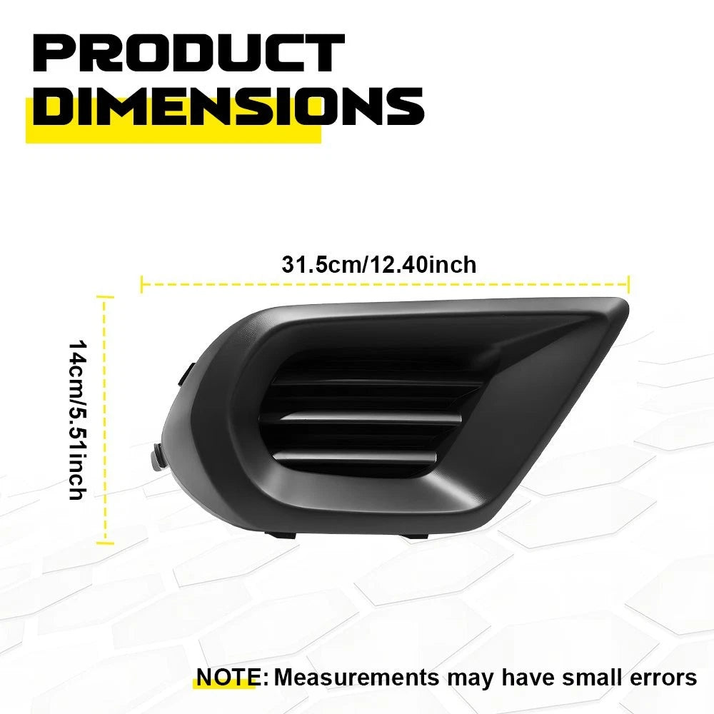 Front Bumper Fog Light Bezel Trim Cover For Subaru Forester 2014-2016 RH LH EOA 6B93BC-57