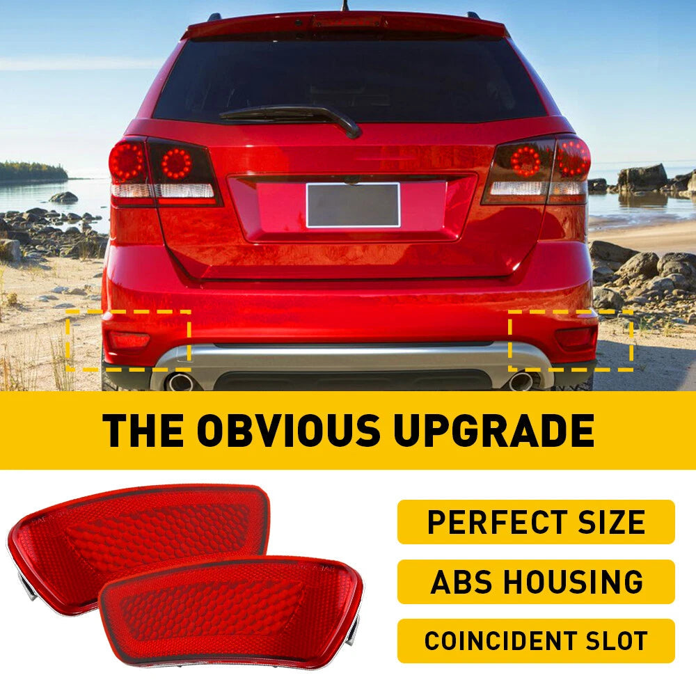 Rear Bumper Reflector Light RH Passenger Side for Jeep Compass Dodge Journey CP 6B93BC-57