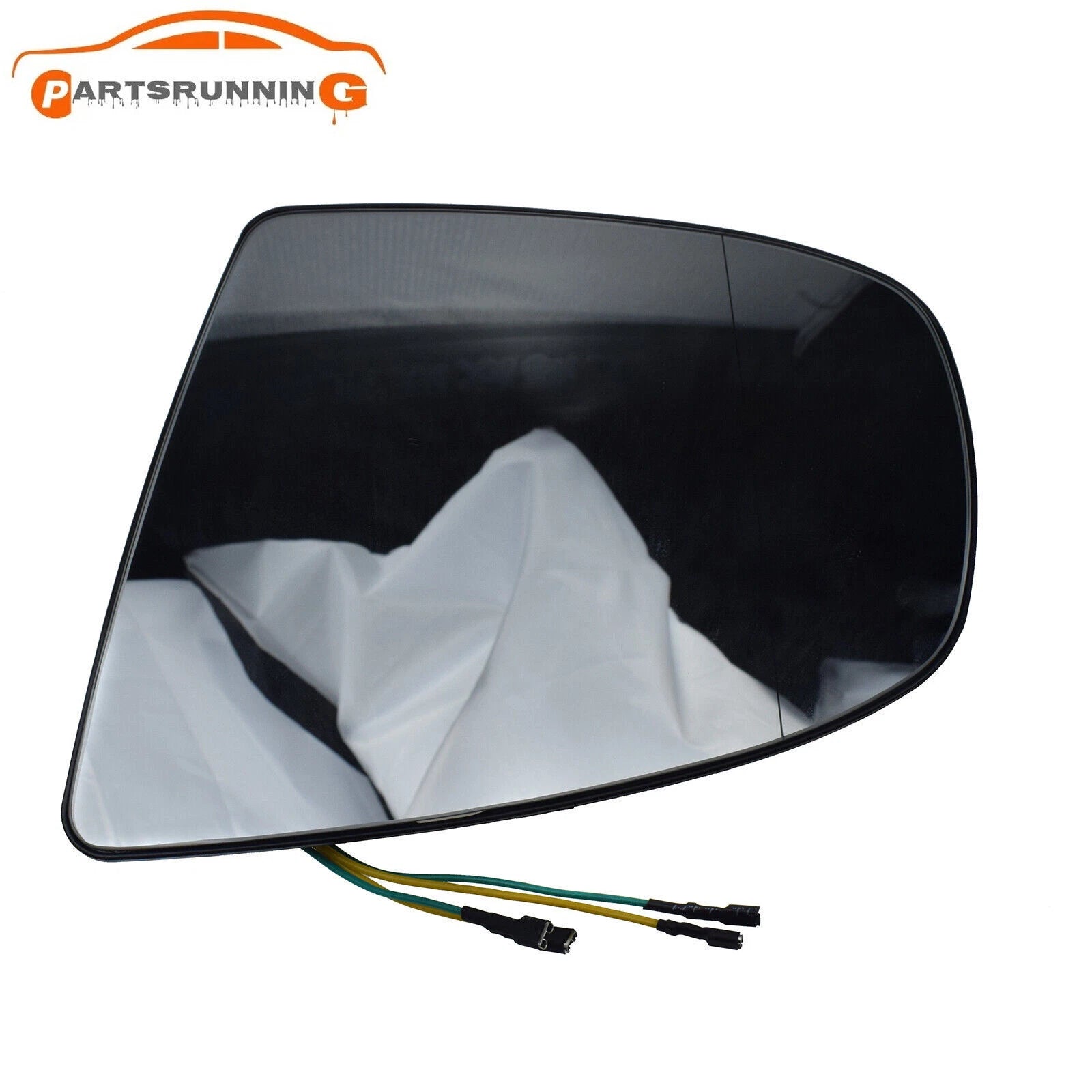 Left Driver Side Door Wing Mirror Glass Heated For 2007-14 Bmw X5 X6 E70 E71 E72 6B93BC-57