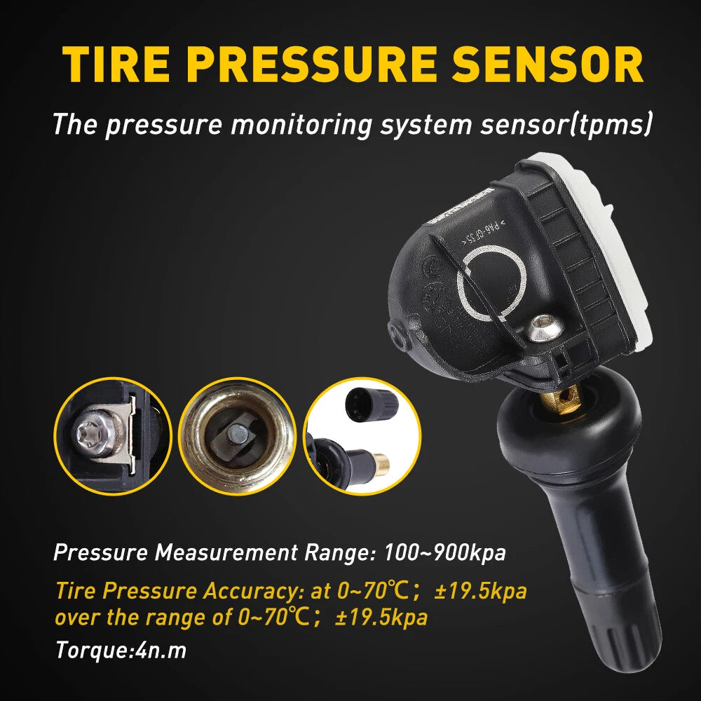 4Pc TIRE PRESSURE SENSOR For F2GZ-1A189-A 2015-2021 Fordsport F-150 Edge 6B93BC-57