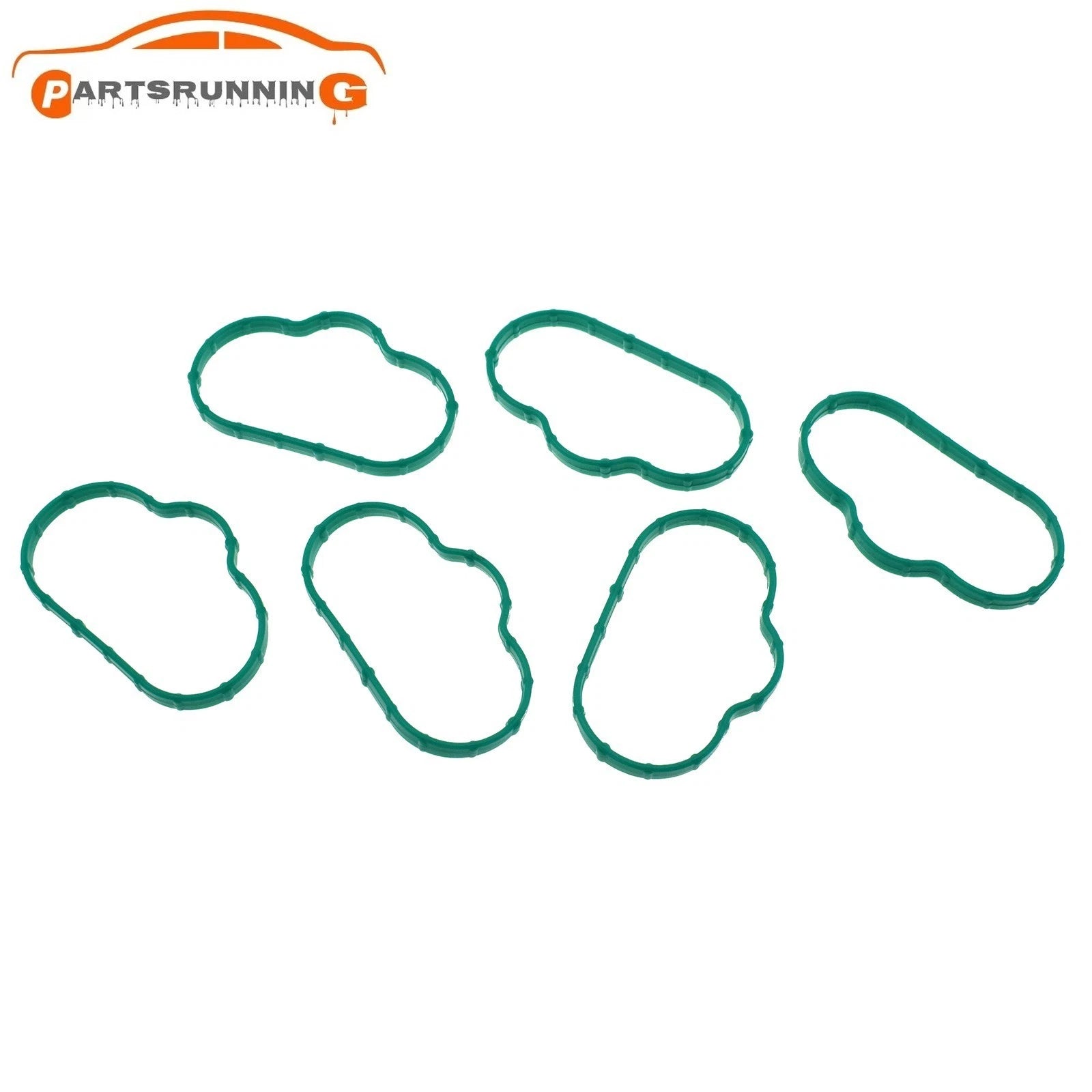 6x Lower Intake Manifold Gasket XR843533,C2S8098 for Jaguar S-Type X-Type 02-08 6B93BC-57