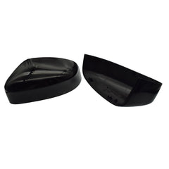 Gloss Black Left Right Rearview Mirror Cover For Ford Focus MK2 MK3 2008-2018 6B93BC-57