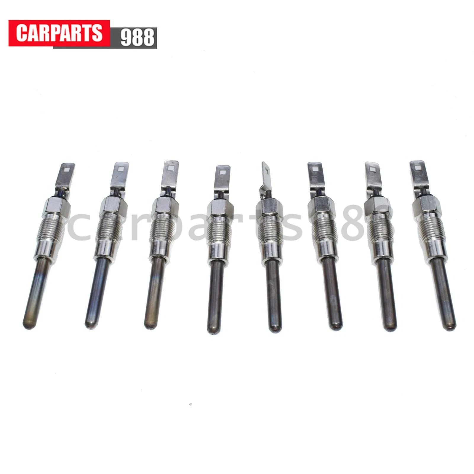 8Pcs Spark Glow Plug Diesel for GMC Hummer Chevy Cadillac 111080034 0250202126 6B93BC-57