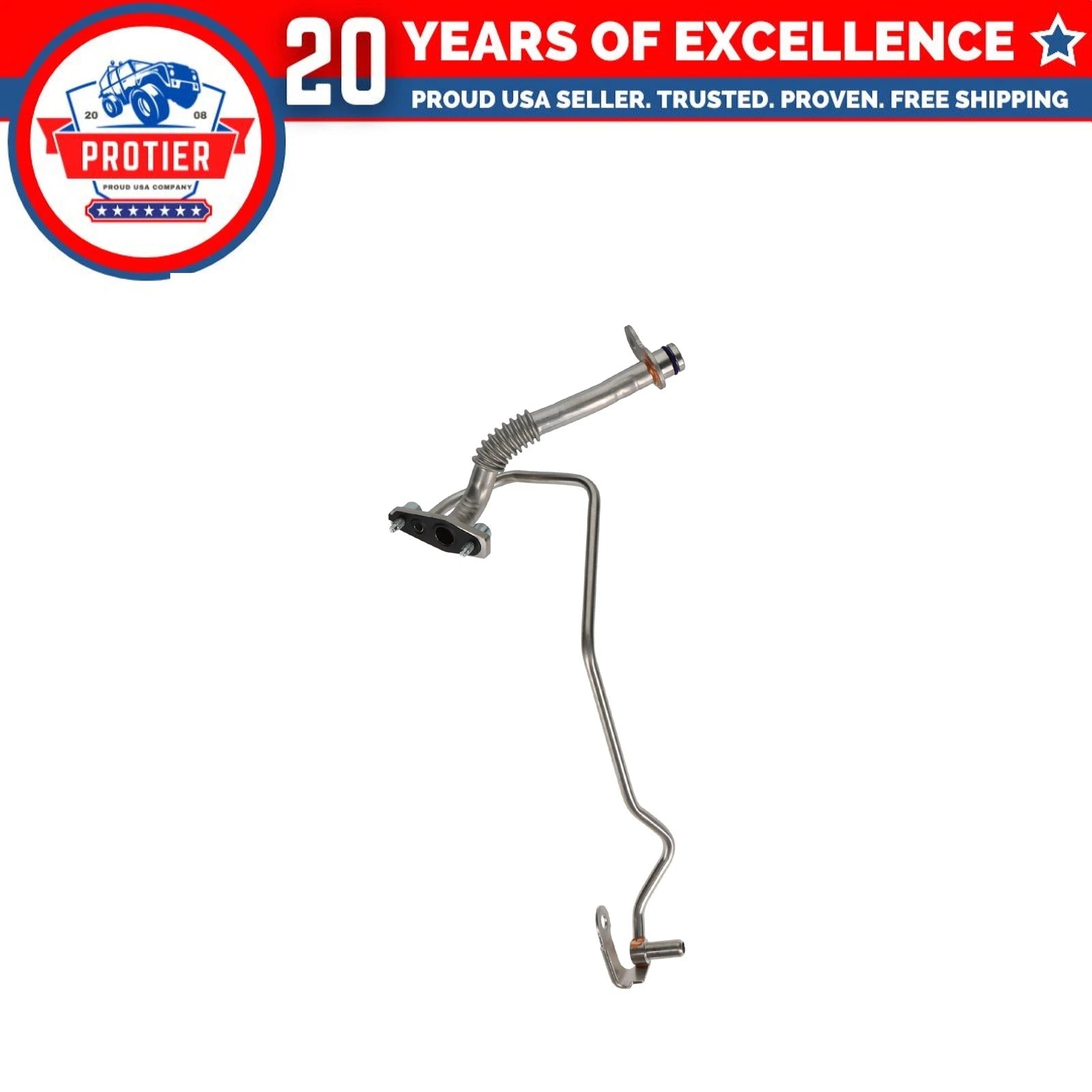 Right Turbocharger Oil Supply Line Fits Ford Expedition F-150 Navigator 6B93BC-57
