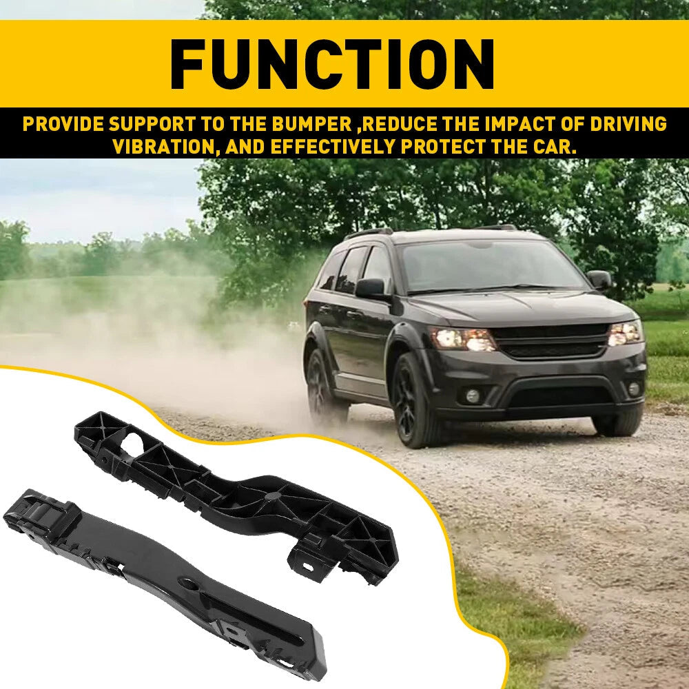 2X Bumper Retainer Bracket For 2009-2020 Dodge Journey Side Cover Reinforcement 6B93BC-57
