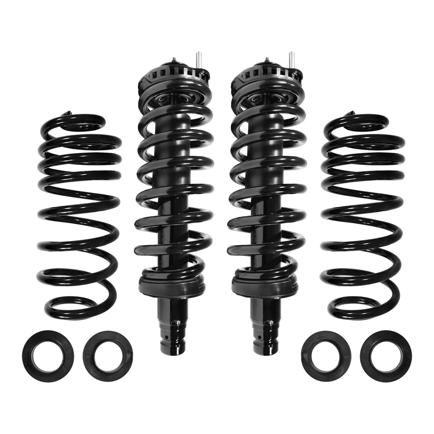 Front & Rear Complete Strut Assembly Shock Kit for 2004-2007 Buick Rainier, 6B93BC-57