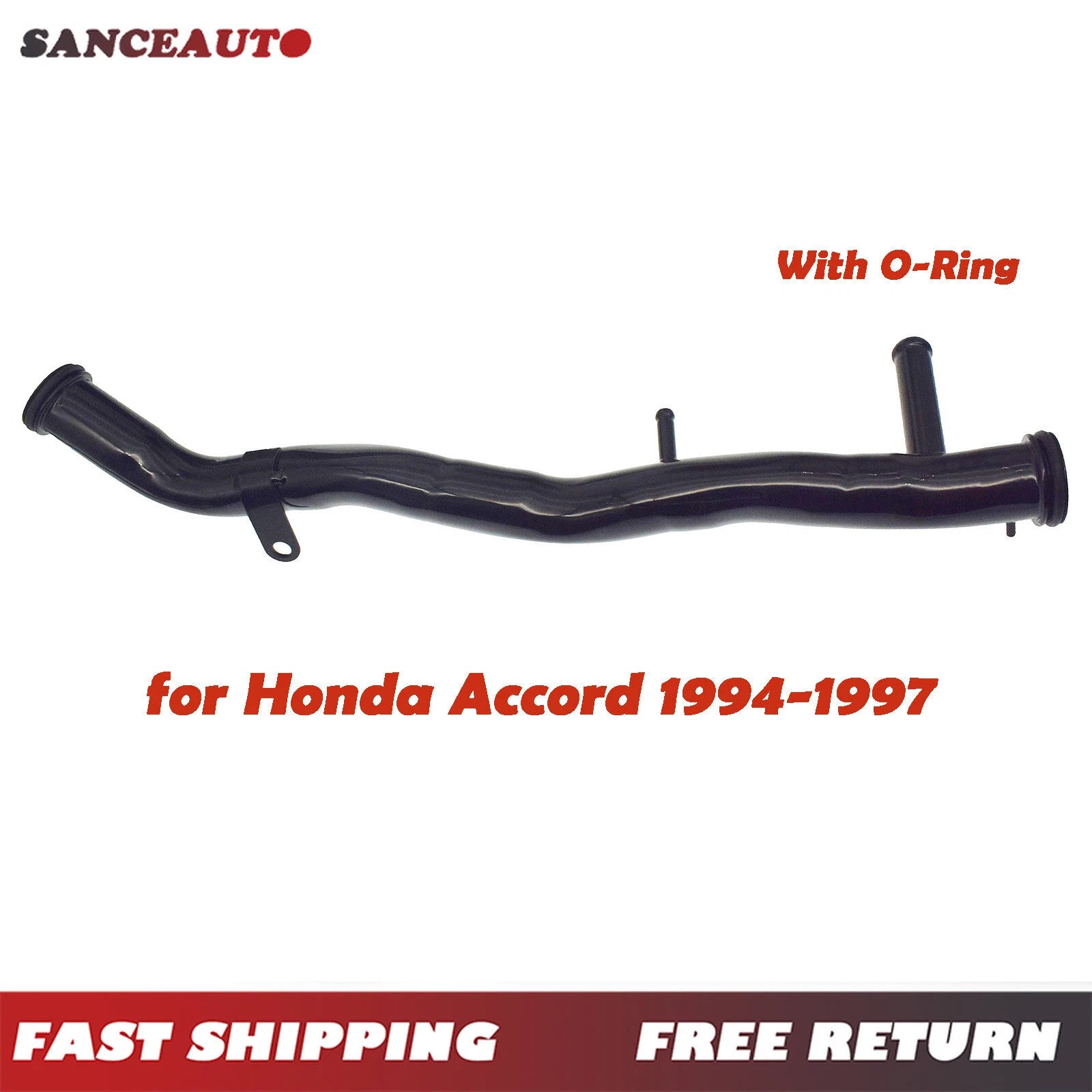 For Honda Accord 2.2L 1994 1995 1996 1997 Water Coolant Pipe Metal 19505-P0A-000 6B93BC-57