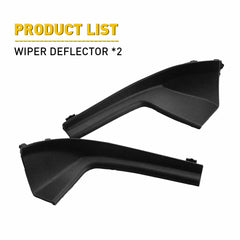 2PCS Cowl Grille Outer Cover Trim for for Nissan Versa 2007-2011 Left + Right US 6B93BC-57