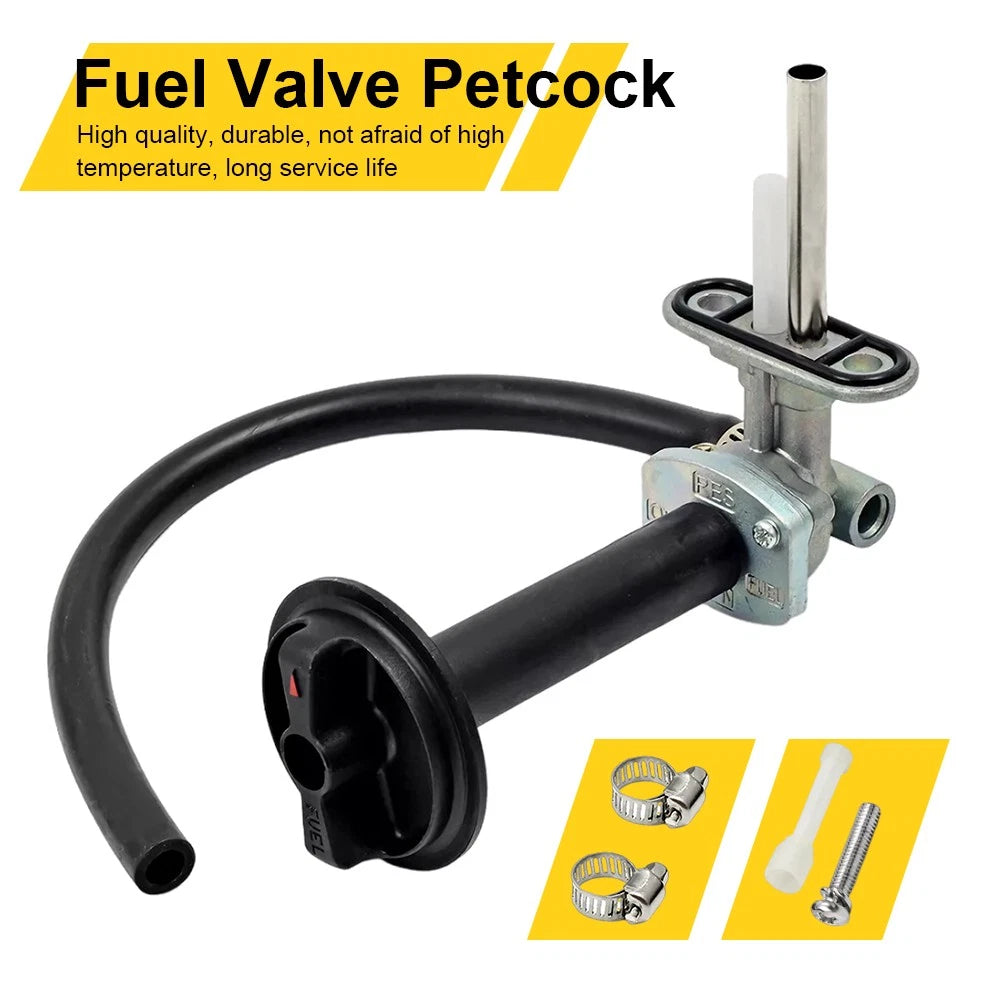 Fuel Valve Petcock w/ Lever For Yamaha Kodiak 400 YFM400FA YFM450FA 4x4 00-06 EA 6B93BC-57