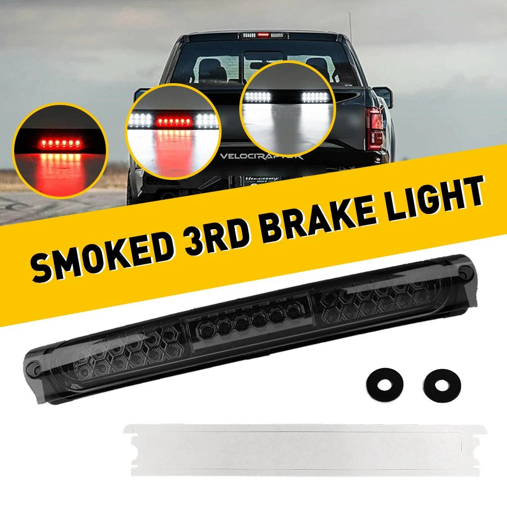 Fit Ford 1997-2003 F-150 1997-1999 F-250 SMOKED THIRD BRAKE 3RD LIGHT CARGO LAMP 6B93BC-57