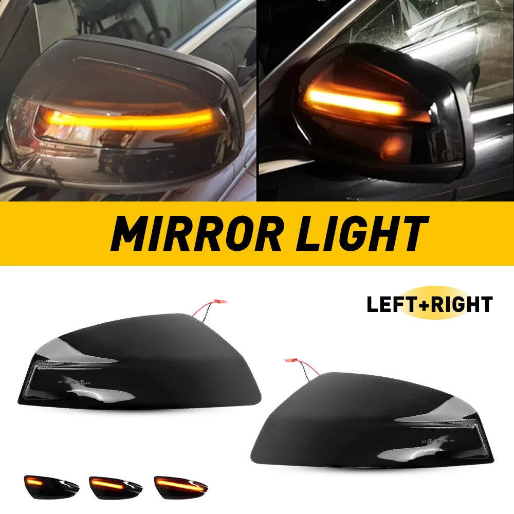 Smoke Len Door Mirror Turn Signal Light For Mercedes Benz C-Class Saloon W204 EA 6B93BC-57