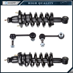 4pc Rear Strut Assembly & Sway Bar Link Fits 2002-2006 Honda CRV CR-V 6B93BC-57